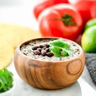 Refried Black Beans
