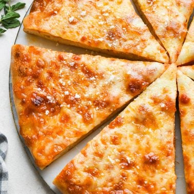 Homemade Cheese Pizza