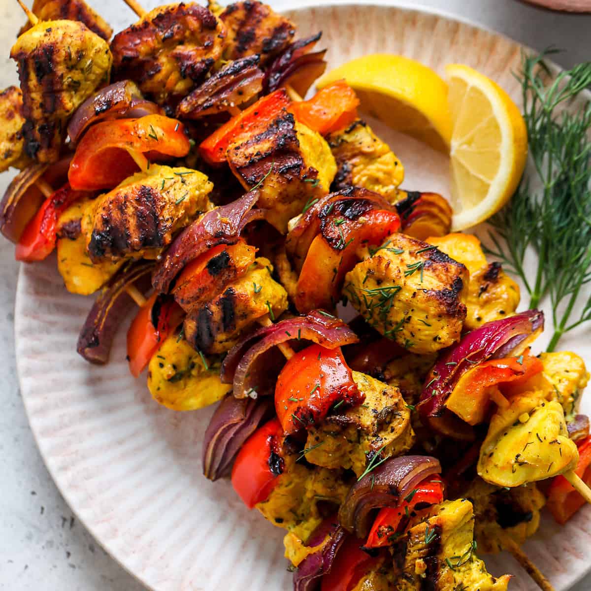 Grilled Chicken Breast Recipes - chicken kebabs