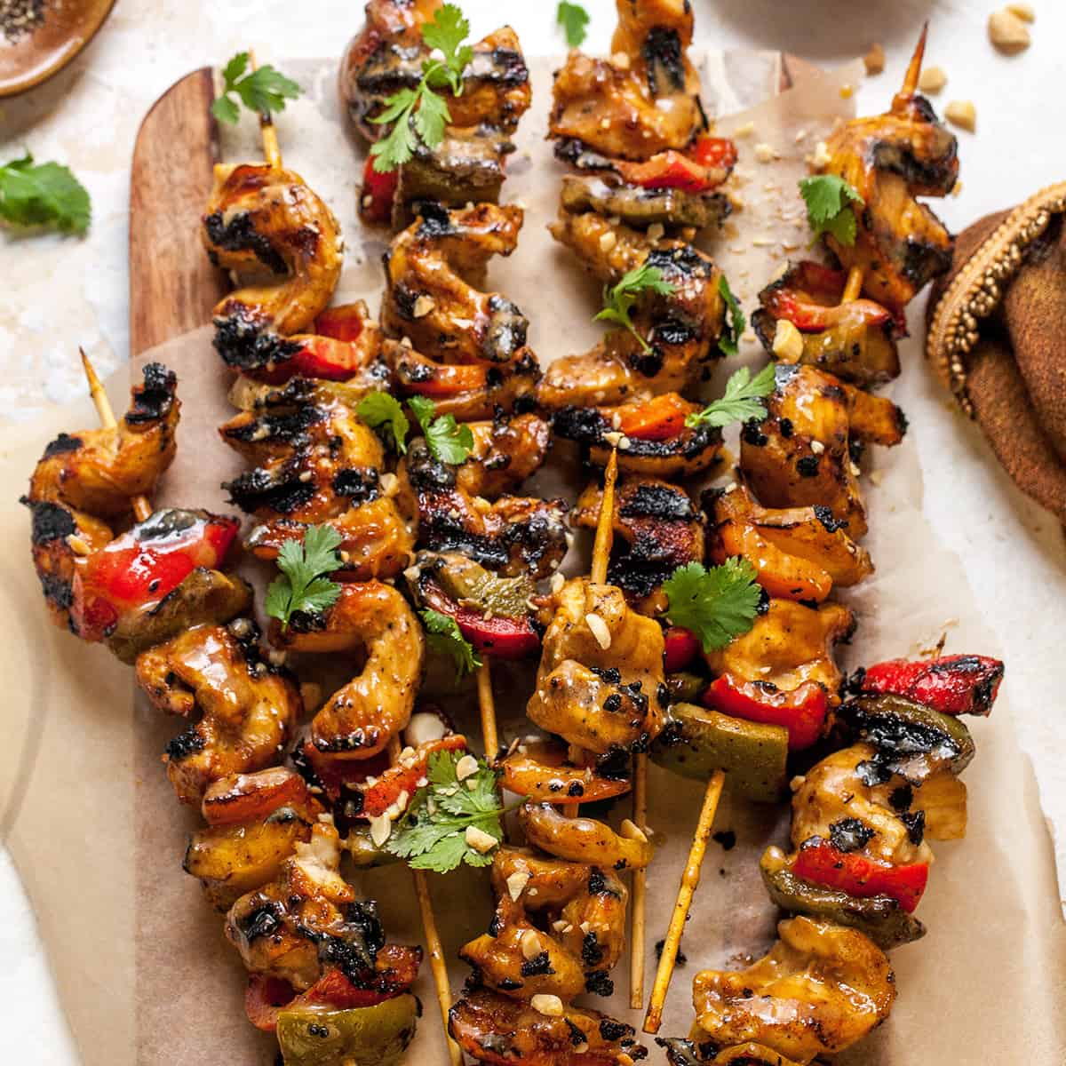 Grilled Chicken Breast Recipes - chicken satay