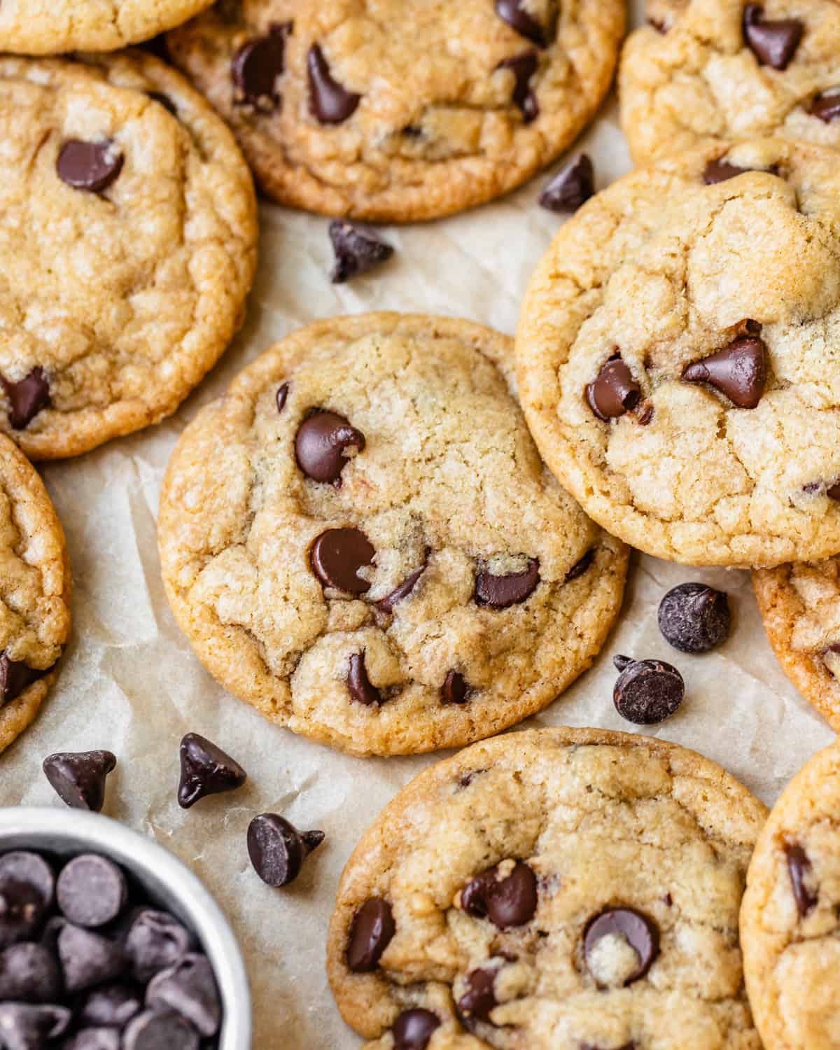 8 Dairy Free Chocolate Chip Cookies