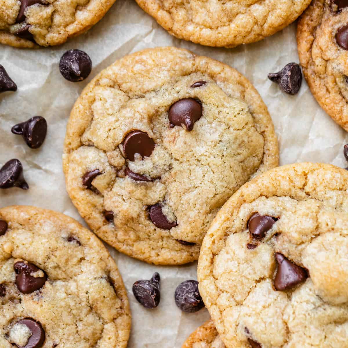 6 Dairy Free Chocolate Chip Cookies