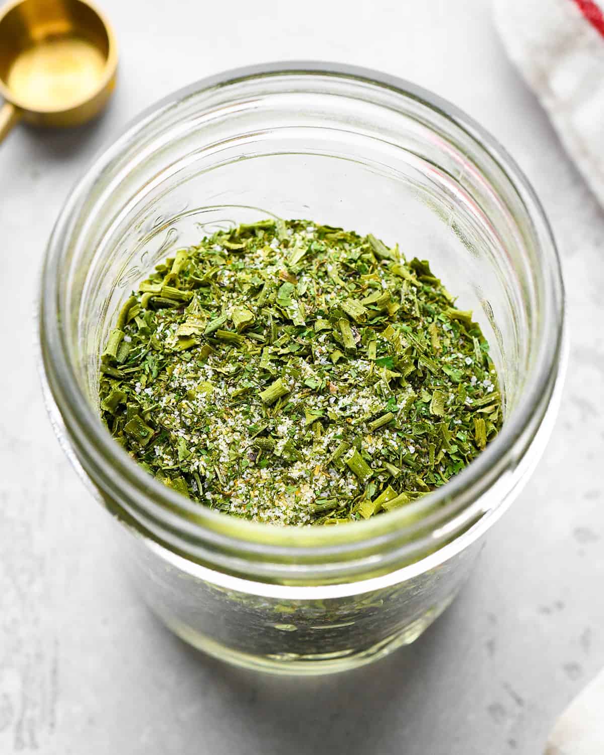 Ranch Dressing Mix in a glass jar