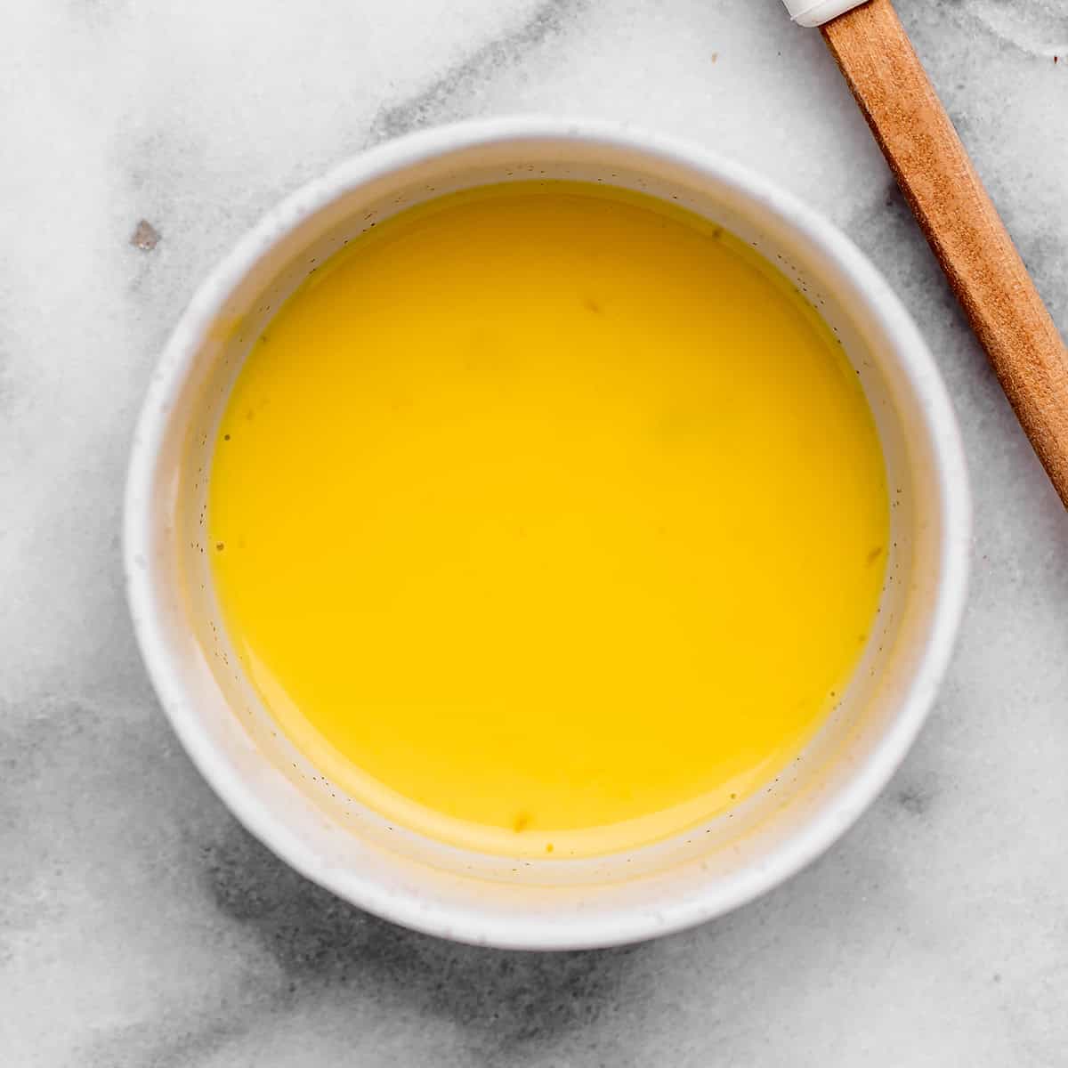 egg wash in a bowl to make All Butter Pie Crust