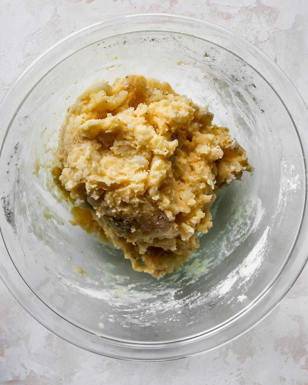 How To Make Potato Pancakes after mixing in dry ingredients