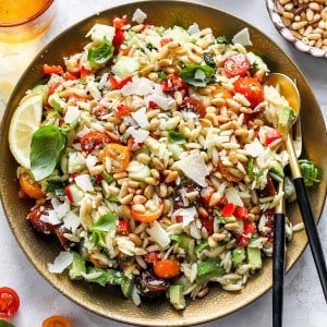 Lemon Orzo Salad