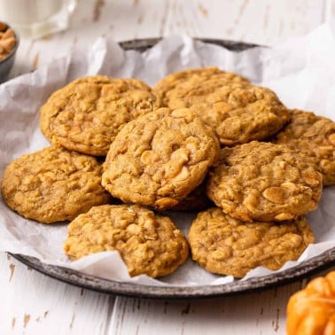 Pumpkin Oatmeal Cookies